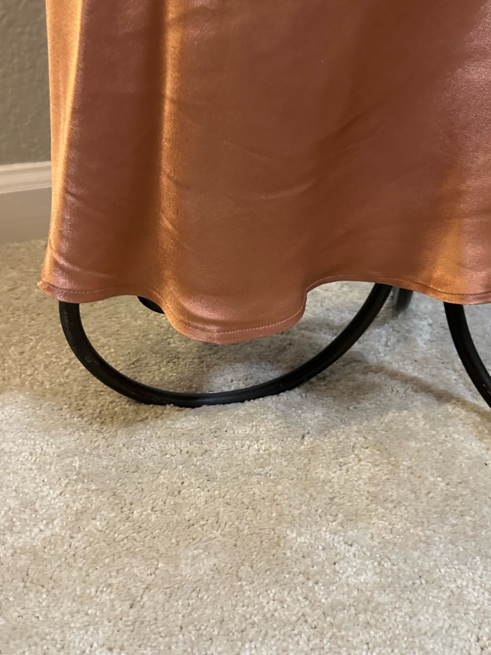 NWT Fate "Return To Elegance" satin maxi dress - Picture 3 of 9